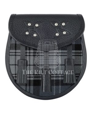 Hamilton-Grey Tartan Sporran