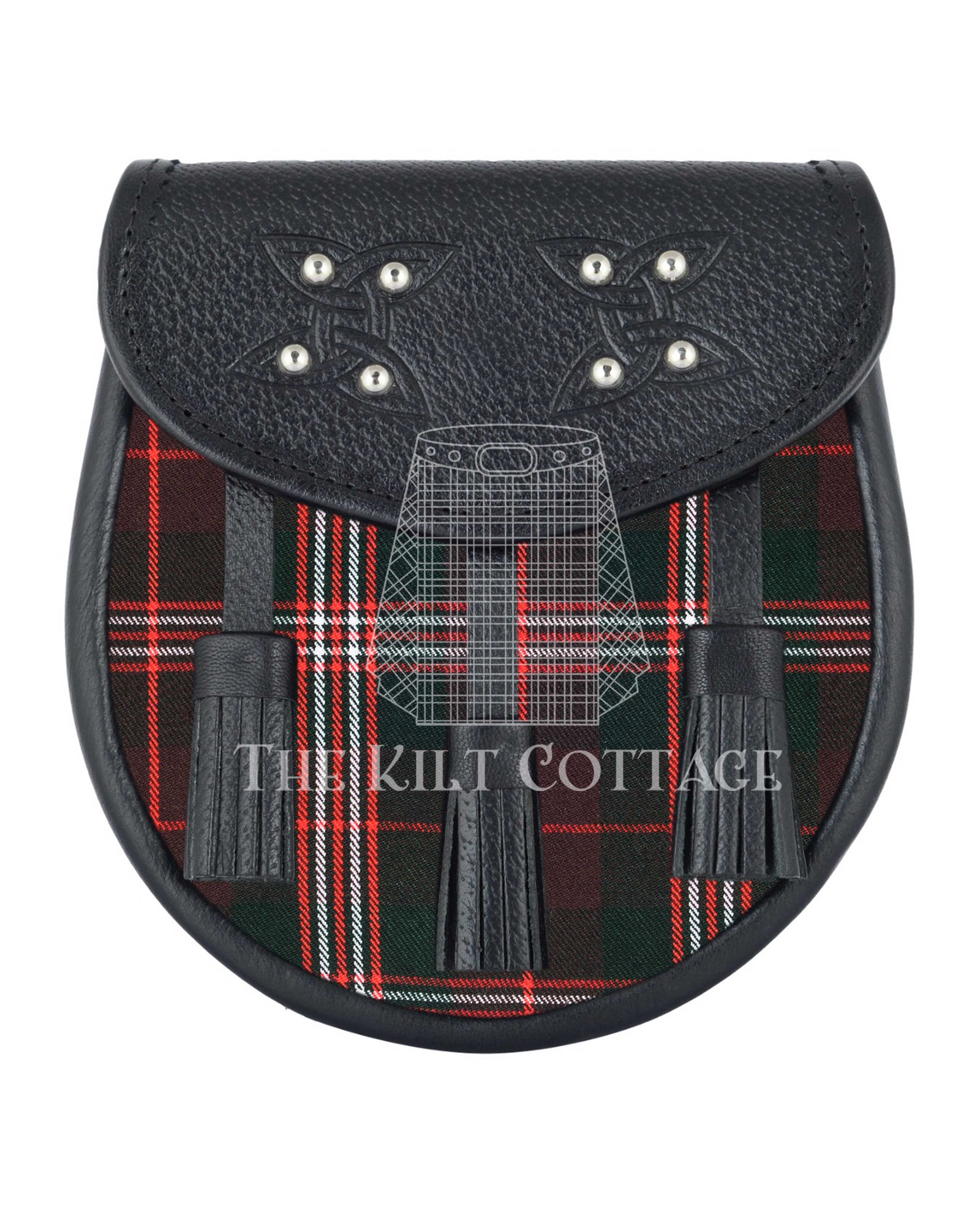 Hunting Scott Tartan Sporran Hunting Scott Tartan Sporran