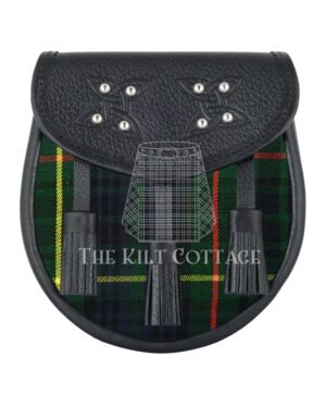 Hunting Stewart Tartan Sporran