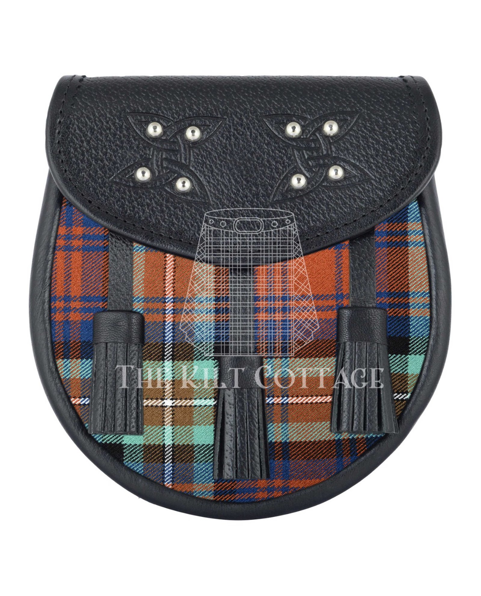 Irn Br Tartan Sporran