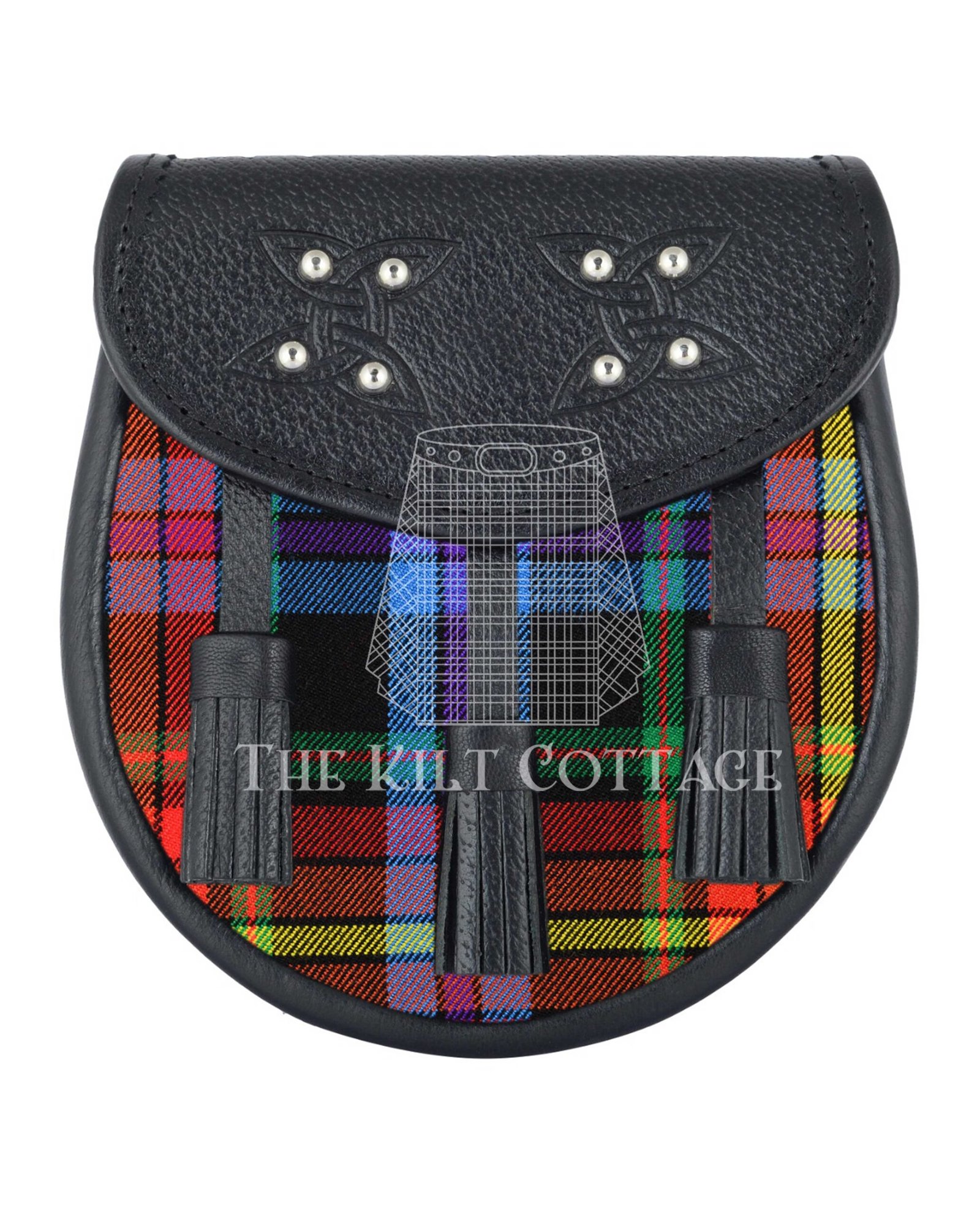 LGBTQ Pride Tartan Sporran