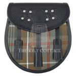 Mackenzie weathered Tartan Sporran