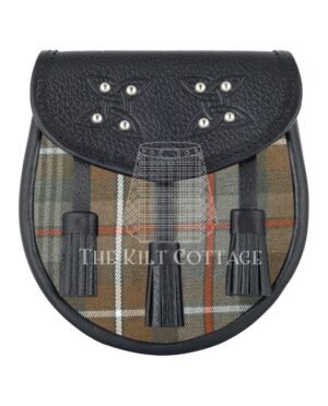 Mackenzie weathered Tartan Sporran