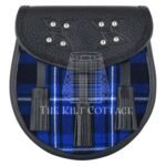 Ramsey Blue Tartan Sporran