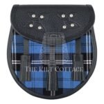 Ramsey Blue Hunting Tartan Sporran