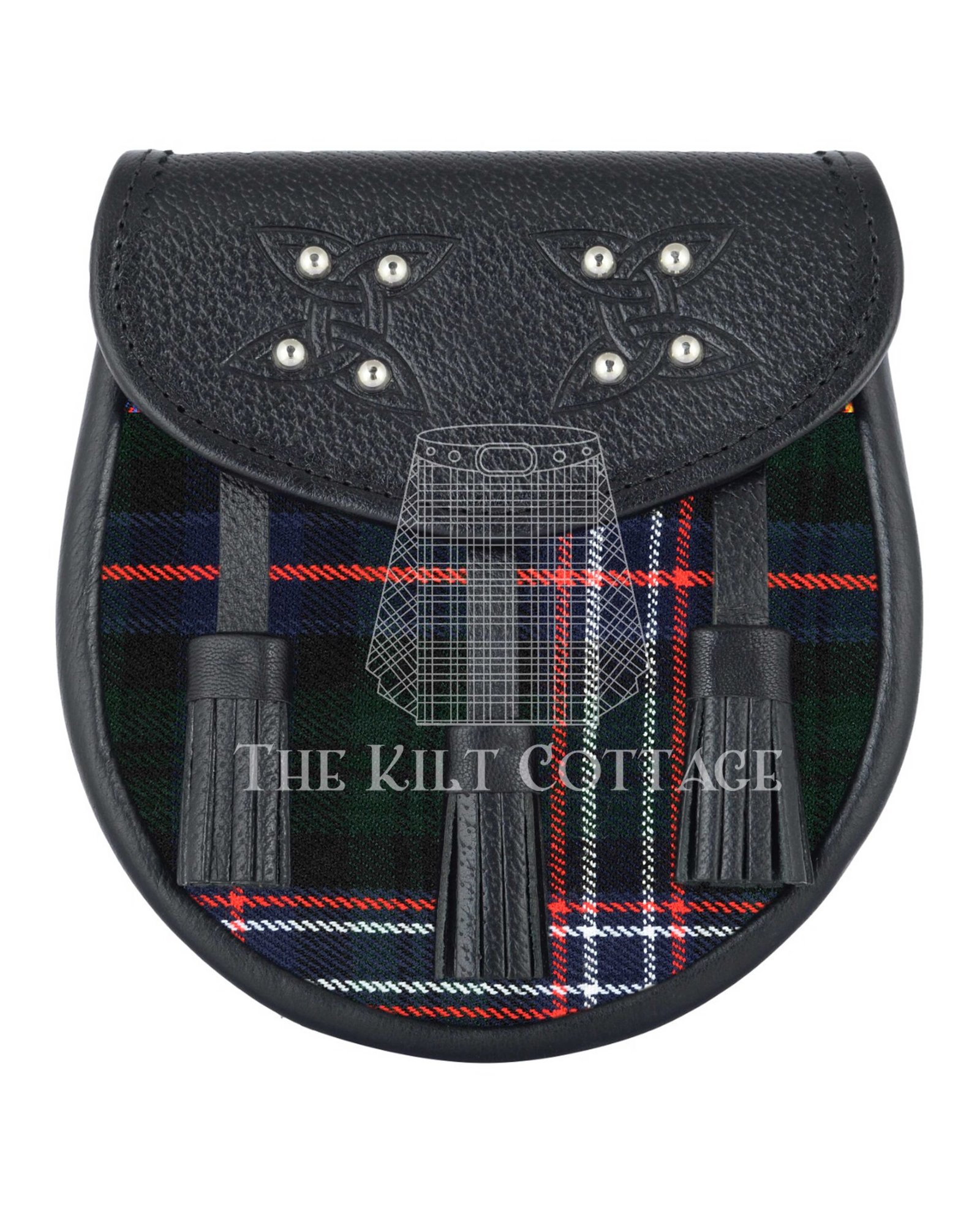 Scottish National Tartan Sporran
