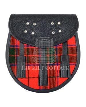 Scottish Rose Tartan Sporran