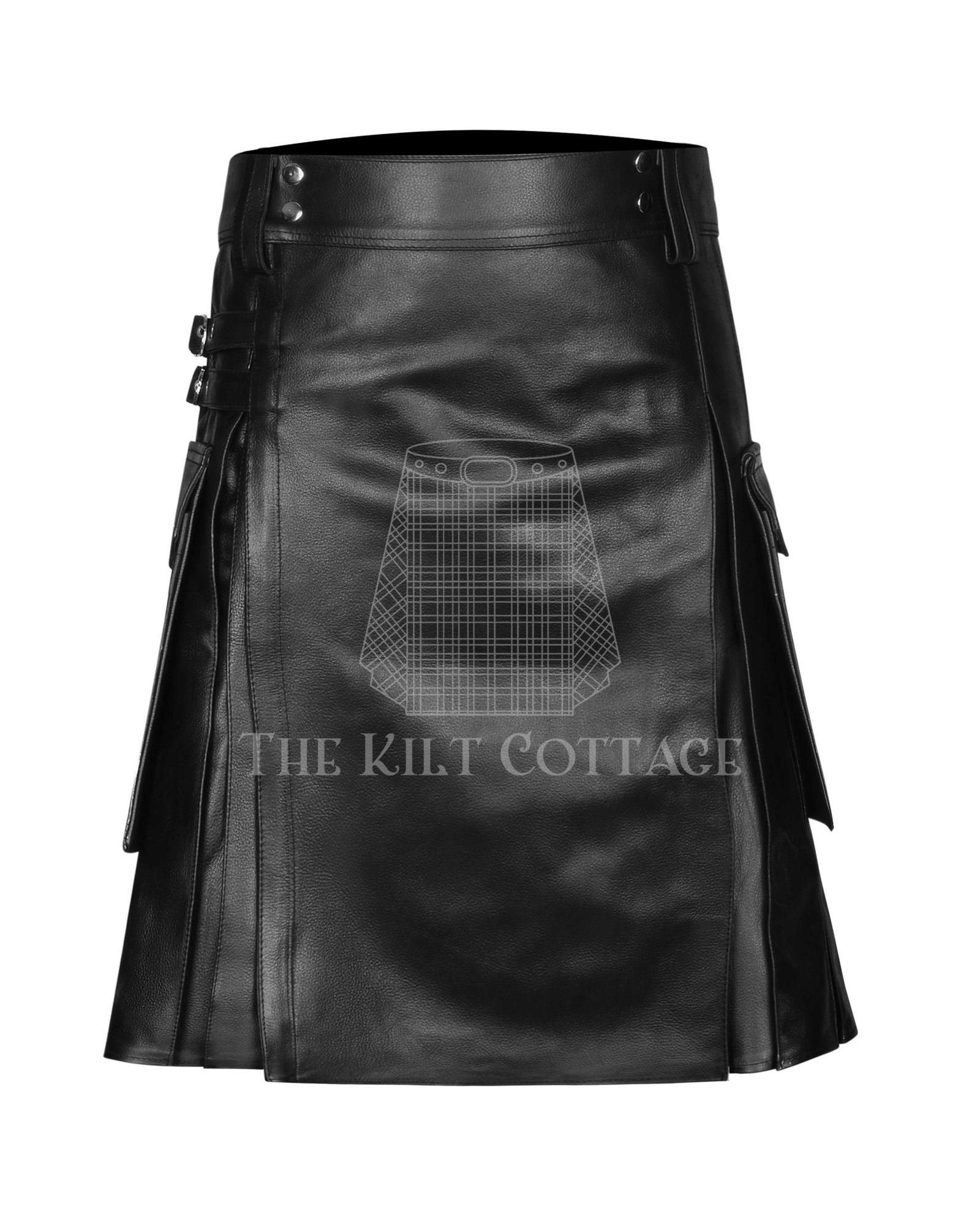 Scottish Leather Utility Kilt