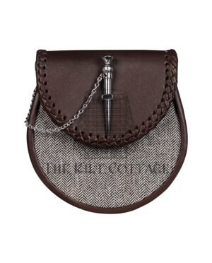 Men's Outfit Gray Tweed Sporran