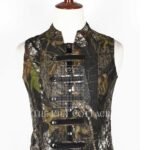 Real Tree Camo Hunting Punk Rock Gothic Vest
