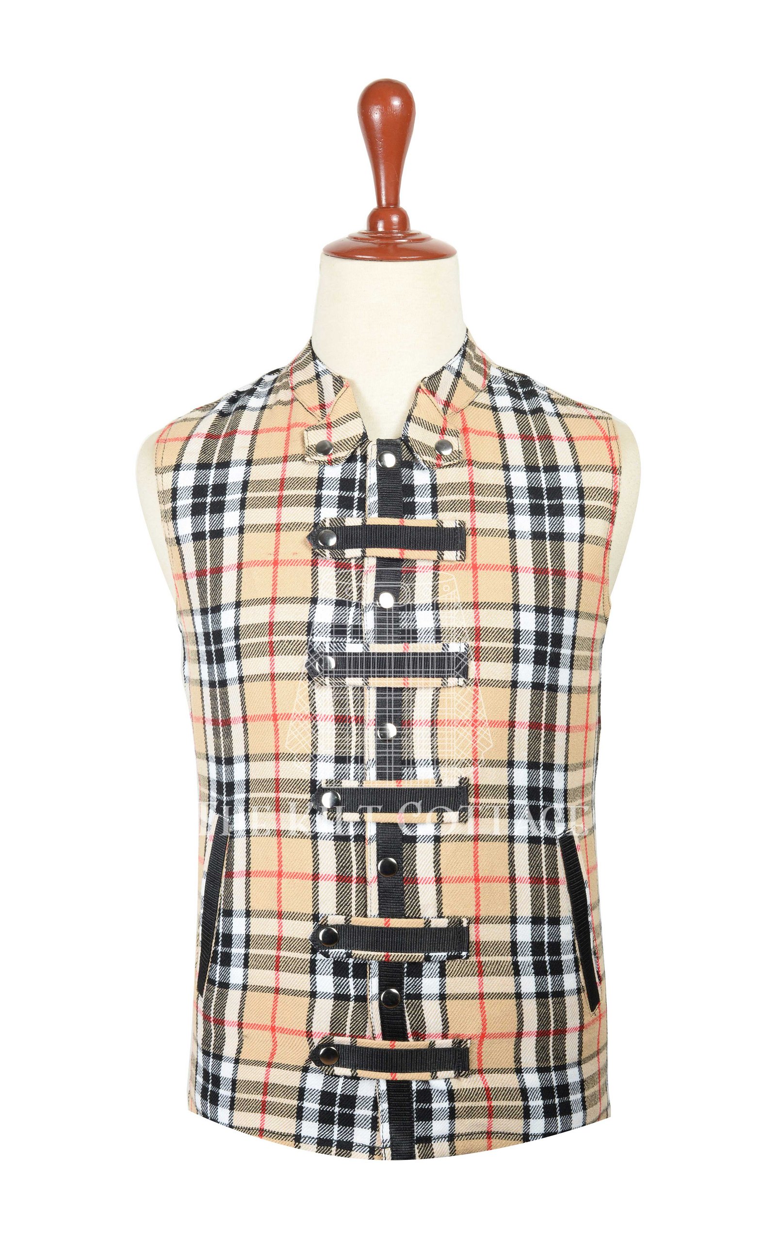 Camel Thomson Punk Rock Gothic Vest Camel Thomson Punk Rock Gothic Vest