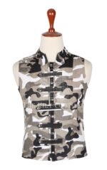 Urban Camo Punk Rock Gothic Vest