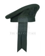 Rifle Green Irish Caubeen Bonnet Cap