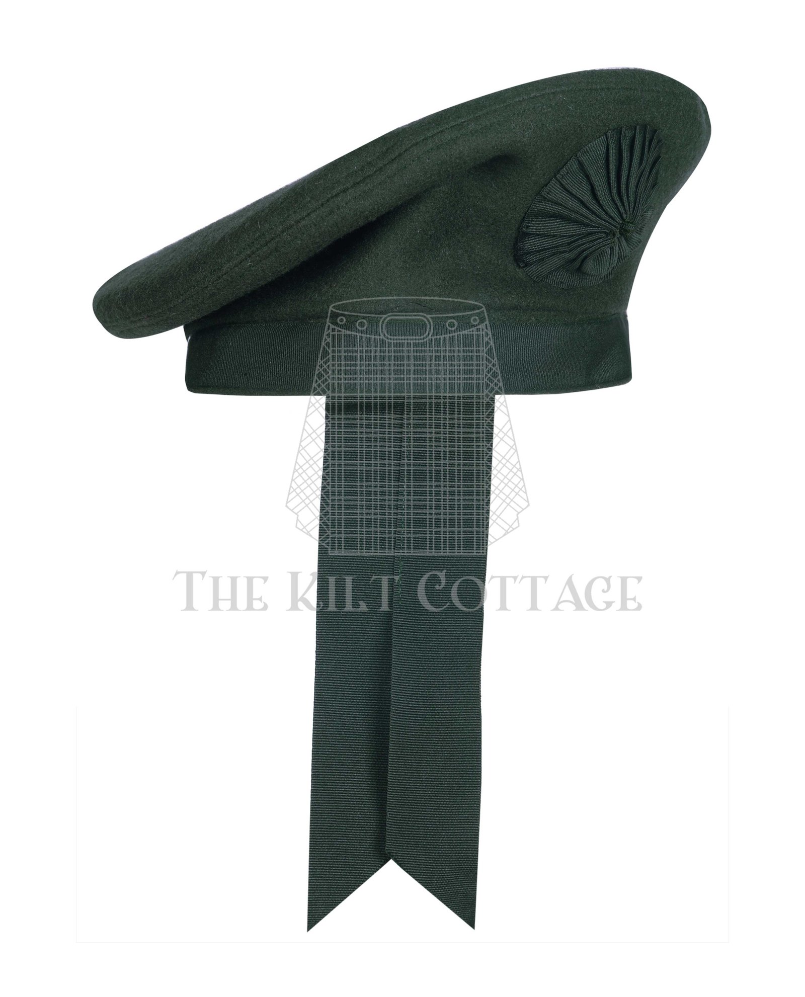 Rifle Green Irish Caubeen Bonnet Cap Rifle Green Irish Caubeen Bonnet Cap
