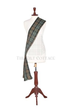 Women Tartan Black Watch Weathered Sashes