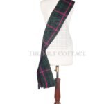 Women Tartan Urquhart Broad Red Sashes