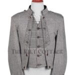 Men's outfit Gray Tweed Jackets And Vest