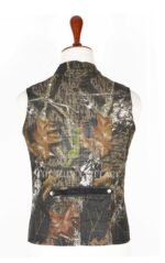Real Tree Camo Hunting Punk Rock Gothic Vest