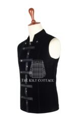 Black Velvet Punk Rock Gothic Vest