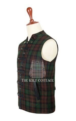 Brown Watch Punk Rock Gothic Vest