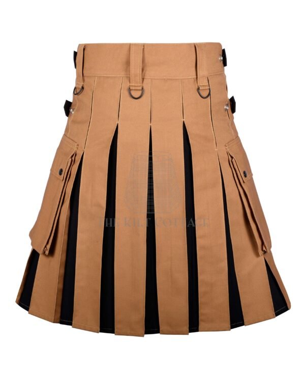 Carhartt Canvas Black Tartan Hybrid Kilt