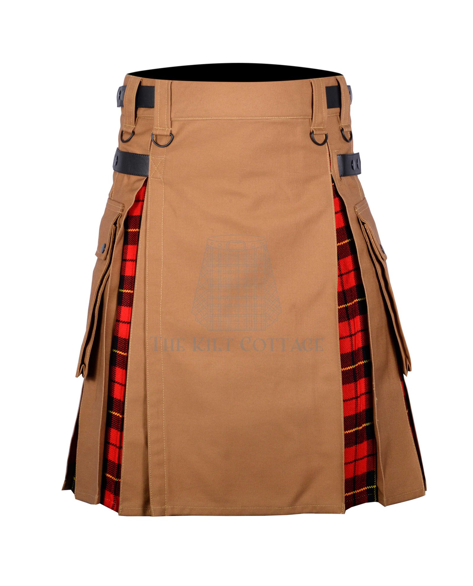 Carhartt Canvas Wallace Tartan Hybrid Kilt Carhartt Canvas Wallace Tartan Hybrid Kilt