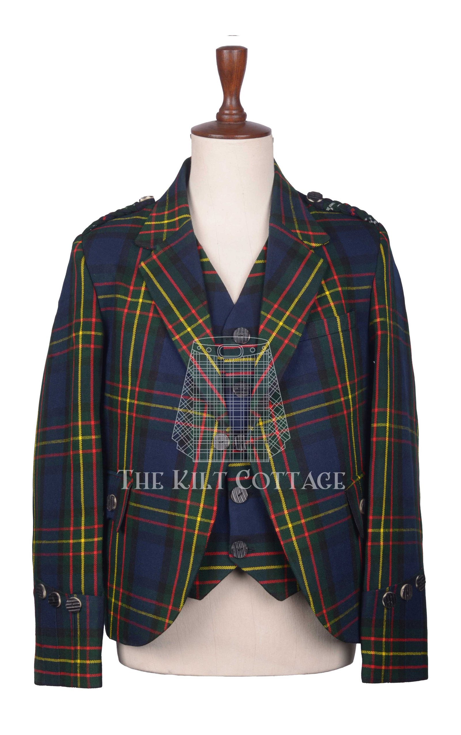Maclaren Tartan Argyll Jacket and Waistcoat Maclaren Tartan Argyll Jacket and Waistcoat
