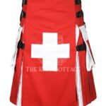 Swiss Flag Utility Kilt