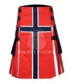 Norwegian Flag Utility Kilt