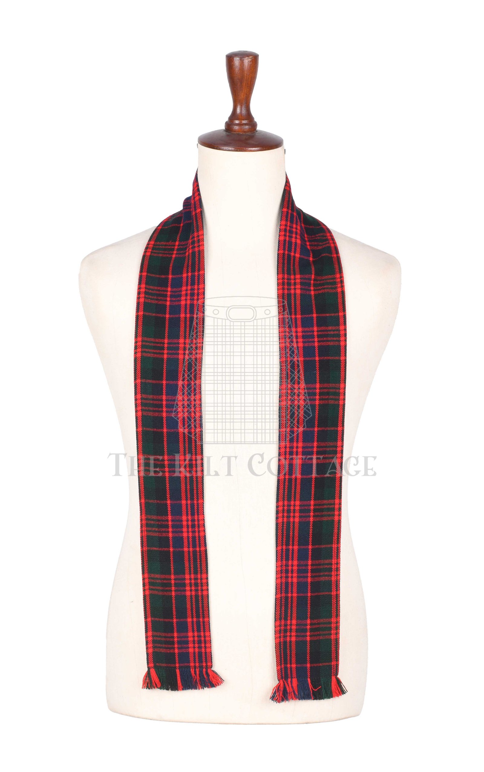 Men's Tartan Scarf MacDonald Men's Tartan Scarf MacDonald