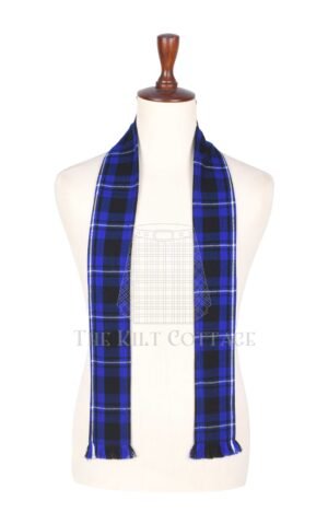 Men's Tartan Scarf Ramsey Blue