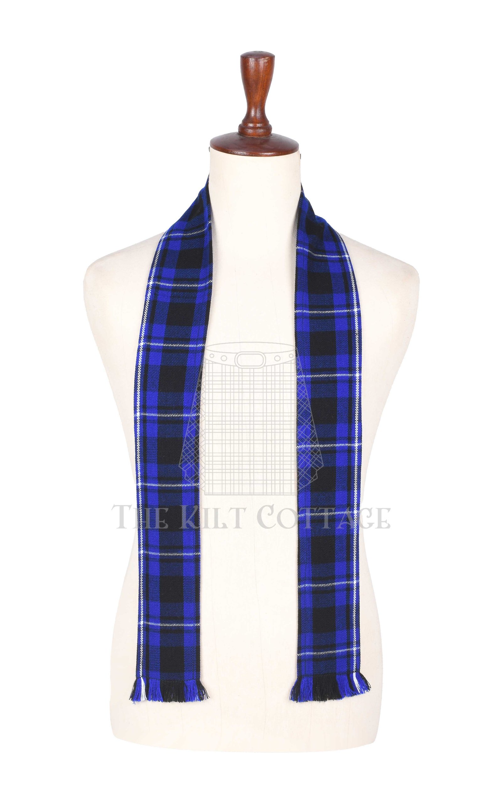 Men's Tartan Scarf Ramsey Blue Men's Tartan Scarf Ramsey Blue