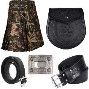 Men's Scottish Caual Outfit Kilt