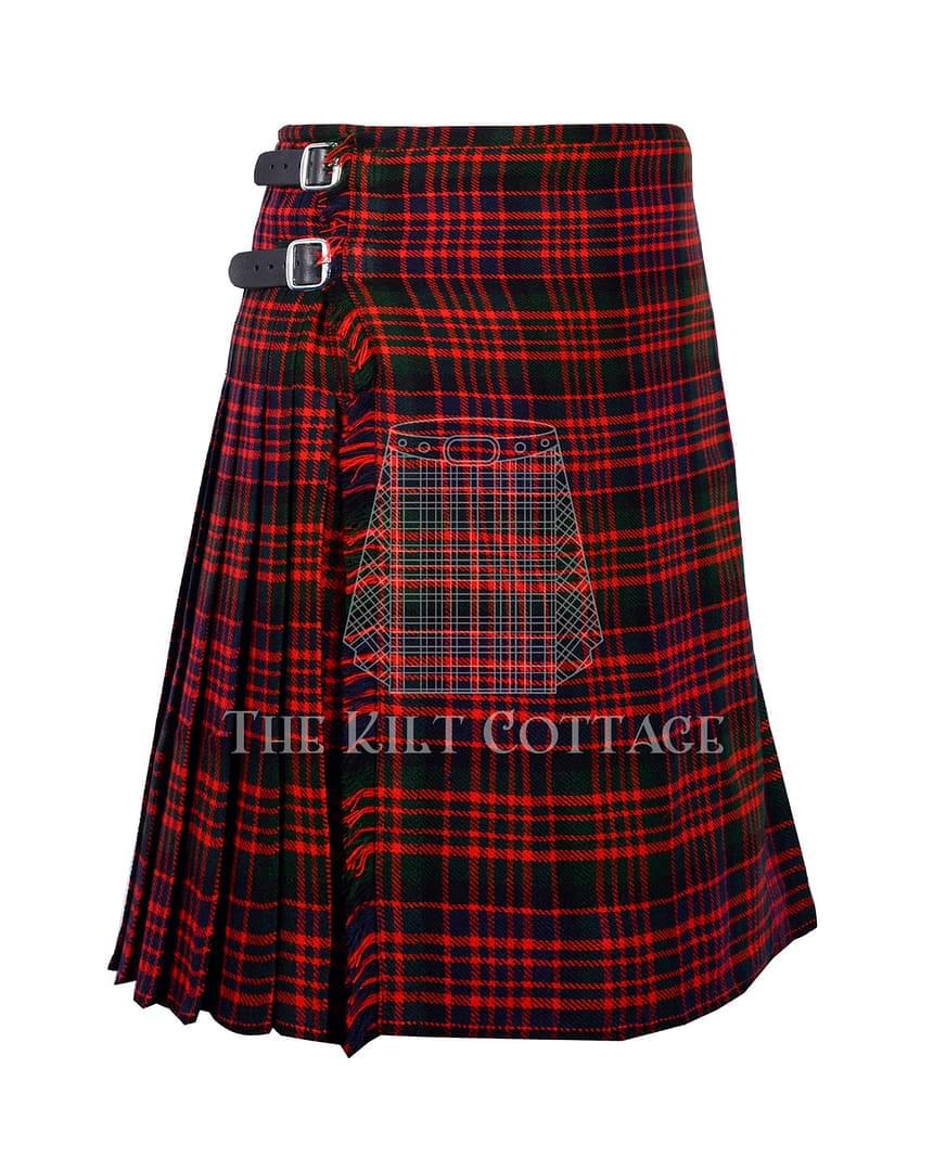Macdonal Tartan 8 Yard Kilt